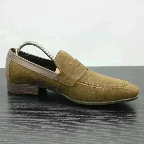 Robert Wayne Brown Suede Leather Men’s Loafers main image 7